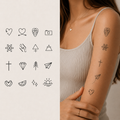 Tiny Things - Semi Permanent Tattoo