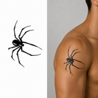 Spider - Semi Permanent Tattoo